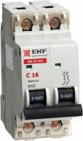 Автомат 2P 40А ВА 47-29 (C) 4,5kA EKF
