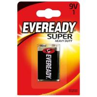 Батарейка солевая (цинковая) 9В Super Heavy Duty EVERREADY 